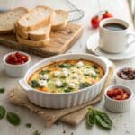 Spinach Feta Egg Bake: A Simple, Delicious Recipe for Any Meal 4 Spinach feta egg bake, healthy protein breakfast