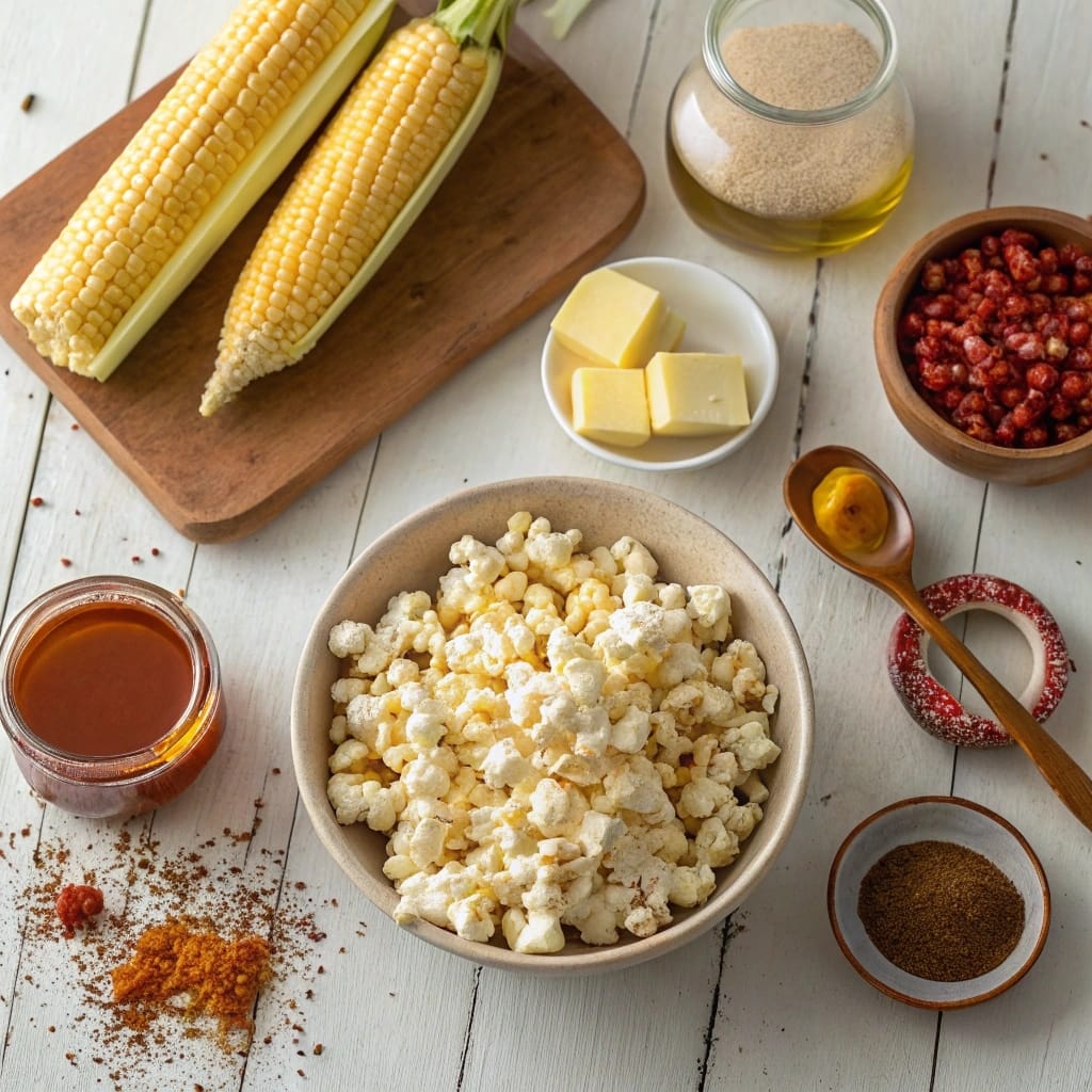 Hot Honey Butter Popcorn Recipe – The Ultimate Sweet & Spicy Snack 7 ingredients for hot honey butter popcorn
